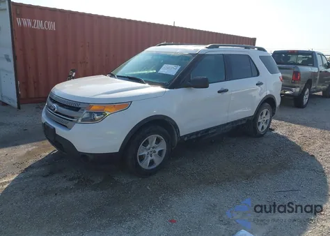 2013 Ford Explorer z USA, uszkodzony, nr VIN 1FM5K7B84DGC33318